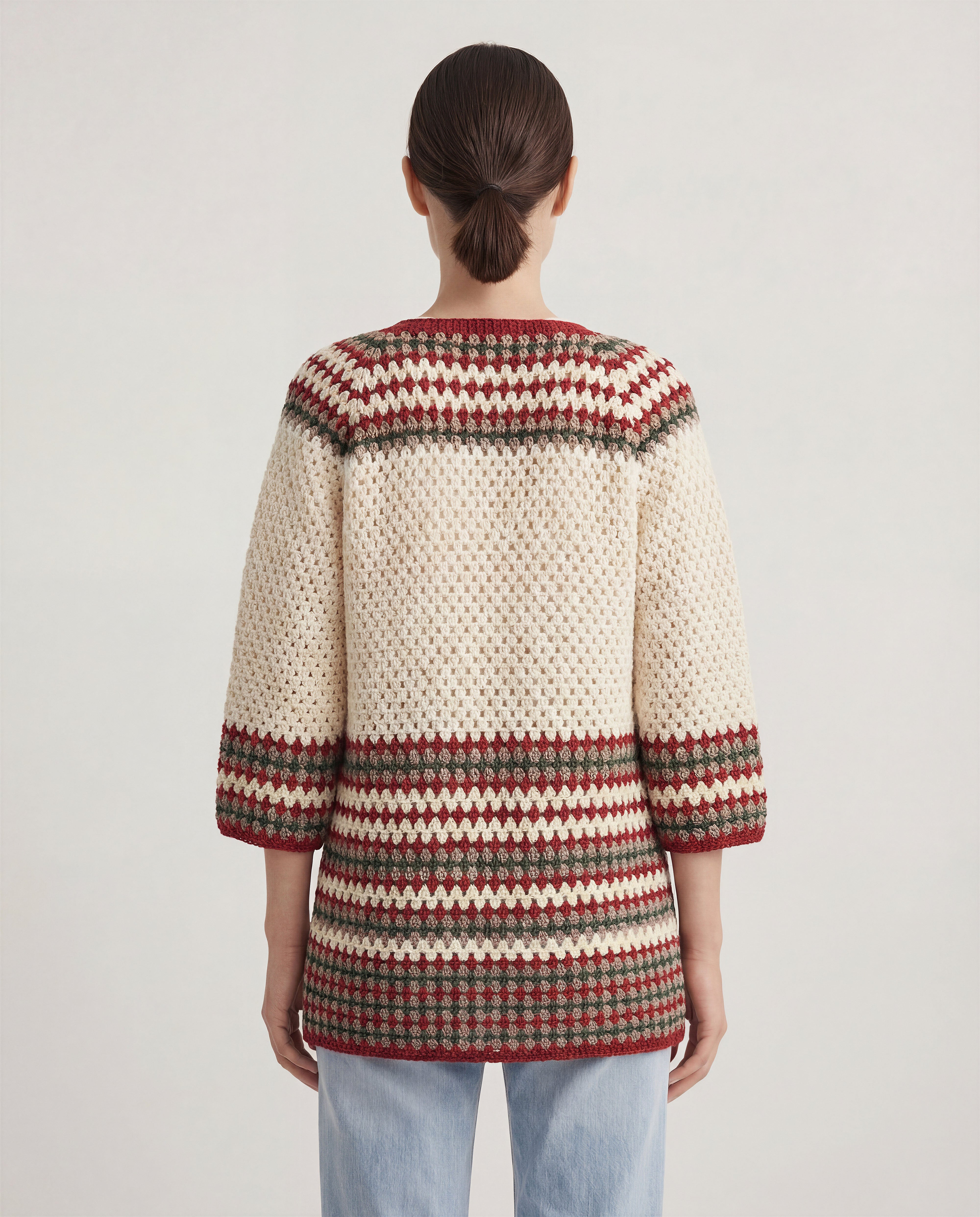 Rıvıera Strıpe Cardıgan